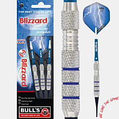 Pikado puščice BULL'S "Blizzard" s plastično konico PIKADO.shop® 1