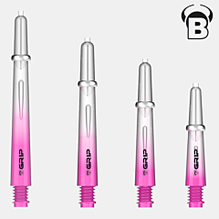 Trupi za pikado puščice BULL'S "B-Grip-2 TTC" Pink-Clear PIKADO.shop® 1