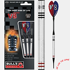 Pikado puščice BULL'S "V8" V1 s plastično konico PIKADO.shop®1 
