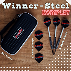 Komplet - torbica z pušcicami in peres KARELLA / Winner Steel Set PIKADO.shop®1