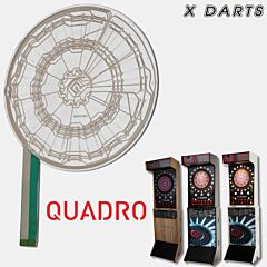 Matrix folija za pikado avtomate - X DARTS | Quadro - PIKADO.shop