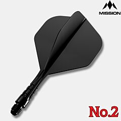 MISSION | Force 90 Vortex | Flightsystem | No.2 | Black - PIKADO.shop