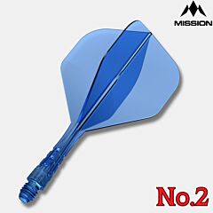 MISSION | Force 90 Vortex | Flightsystem | No.2 | Blue - PIKADO.shop