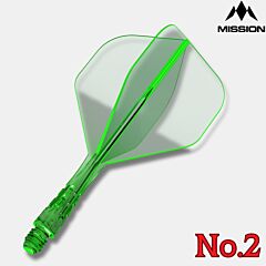 MISSION | Force 90 Vortex | Flightsystem | No.2 | Green - PIKADO.shop