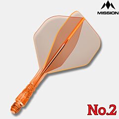 MISSION | Force 90 Vortex | Flightsystem | No.2 | Orange - PIKADO.shop