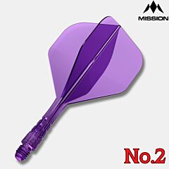 MISSION | Force 90 Vortex | Flightsystem | No.2 | Purple - PIKADO.shop