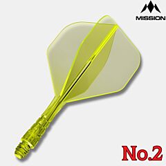 MISSION | Force 90 Vortex | Flightsystem | No.2 | Yellow - PIKADO.shop