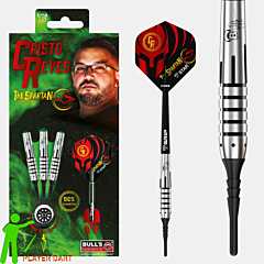 Pikado puščice BULL'S "Cristo Reyes" s plastično konico PIKADO.shop®1