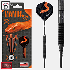 Pikado puščice BULL'S "Mamba97" s plastično konico PIKADO.shop®1