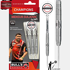 Pikado puščice BULL'S "Mensur Suljević" - Champions Darts - s kovinsko konico PIKADO.shop®1