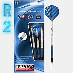 Pikado puščice BULL'S / Razor R2 / 18 g / Softip Darts PIKADO.shop®1