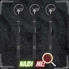 Pikado puščice UNICORN "Core Plus Black" s plastično konico PIKADO.shop®1