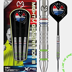 Pikado puščice XQMax "Mighty Generation III" s kovinsko konico PIKADO.shop® 1