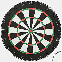 Tarča za pikado iz sisala WINNING v kompletu z 6 puščicami PIKADO.shop® 