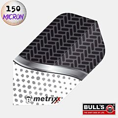 Pikado peresa BULL'S Metrixx (Slim) White-Black