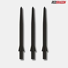 RED DRAGON / Darts Point / Black RAPTOR GT Plain  / 35 mm PIKADO.shop®1