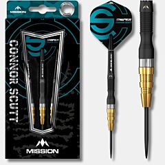 Steeldart puščice MISSION / Connor Scutt / Sniper black gold / PIKADO.shop®1