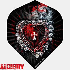 ALCHEMY / Dart Flights / NO2 / Black Sanctus Sanguis / pikado perice PIKADO.shop®1