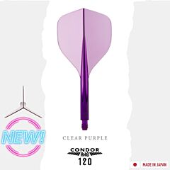 Dart Flight System / CONDOR / AXE / 120 / Std. / Purple PIKADO.shop®1