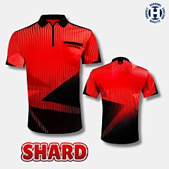 Funkcionalna športna polo majica HARROWS / SHARD / Red PIKADO.shop®1