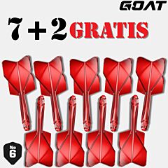 GOAT | A1R | Flight System Set - XL | No. 6 | Red -PIKADO.shop 
