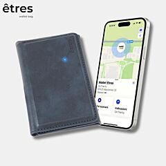Magnetna denarnica s sledilnikom / êtres / Finder / blue / PIKADO.shop®1