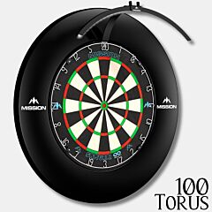 MISSION | Torus 100 | potovalna LED osvetlitev | Black - PIKADO.shop