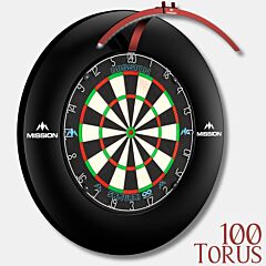 MISSION | Torus 100 | potovalna LED osvetlitev | Red - PIKADO.shop