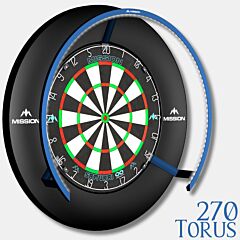 MISSION | Torus 270 | LED osvetlitev za pikado tarčo | Green - PIKADO.shop