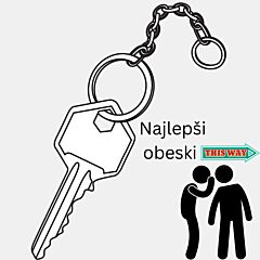 Obesek za ključe PIKADO_shop / HAT TRICK PIKADO.shop®1