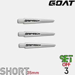 SET pikado nastavkov GOAT / GripTech / Short / white / PIKADO.shop® / 1