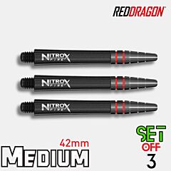 Set pikado nastavkov RED DRAGON / Nitro X Fire / Medium / PIKADO.shop® / 1