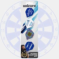 Set pikado peres / UNICORN "Gary Anderson Mass Merchant Flight Sortiment“ PIKADO.shop®