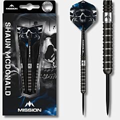 Steeldart puščice MISSION / Shaun McDonald / black / PIKADO.shop®2