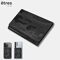 Univerzalna magnetna denarnica / êtres / Flat Wallet / Camouflage / black / PIKADO.shop®1