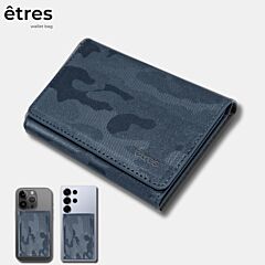 Univerzalna magnetna denarnica / êtres / Flat Wallet / Camouflage / blue / PIKADO.shop®1