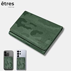 Univerzalna magnetna denarnica / êtres / Flat Wallet / Camouflage / green / PIKADO.shop®1