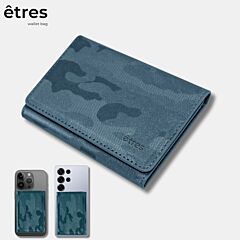 Univerzalna magnetna denarnica / êtres / Flat Wallet / Camouflage / light-blue / PIKADO.shop®1