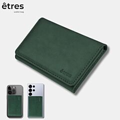 Univerzalna magnetna denarnica / êtres / Flat Wallet / green / PIKADO.shop®1