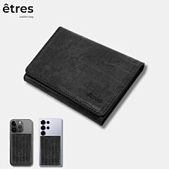Univerzalna magnetna denarnica / êtres / Flat Wallet / Squared / black / PIKADO.shop®1