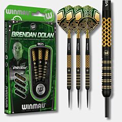 WINMAU Brendan Dolan Steeldart puščice – Signature Series, 90 % Tungsten, 23 g in 25 g - PIKADO.shop1
