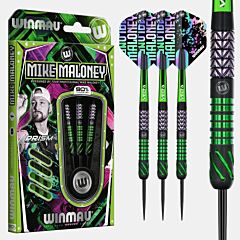 WINMAU Mike Maloney Steeldart puščice – 90 % Tungsten, aerodinamična oblika, 22 g in 24 g - PIKADO.shop