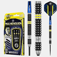WINMAU Paul Nicholson steeldart puščice z večcono grip konfiguracijo, 22 g - PIKADO.shop