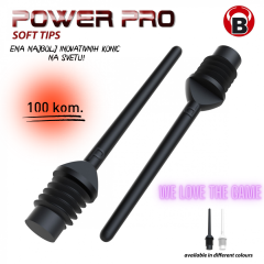 Plastične pikado konice BULL'S "Power Pro" 6mm - 2BA (100 kom) PIKADO.shop®1