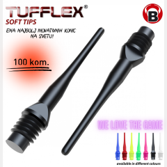 Plastične pikado konice BULL'S "Tufflex" 6mm - 2BA (100 kom) PIKADO.shop® 2