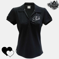 Ženska polo majica PEAK / F612292 / Black PIKADO.shop®1