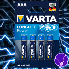 Alkalne baterije VARTA - Longlife Power AAA LR03