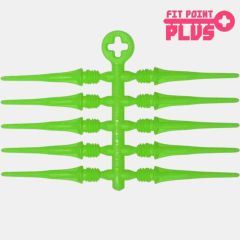 Kratke pikado konice COSMO DARTS / Fit Point Plus  (2)  25mm / green
