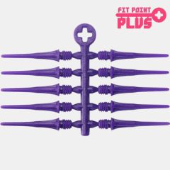Kratke pikado konice COSMO DARTS / Fit Point Plus  (2)  25mm / purple