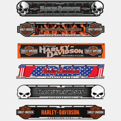 Označevalna nalepka HARROWS /Harley Davidson za pravilno razdaljo metanja pikado pusščice PIKADO.shop®1